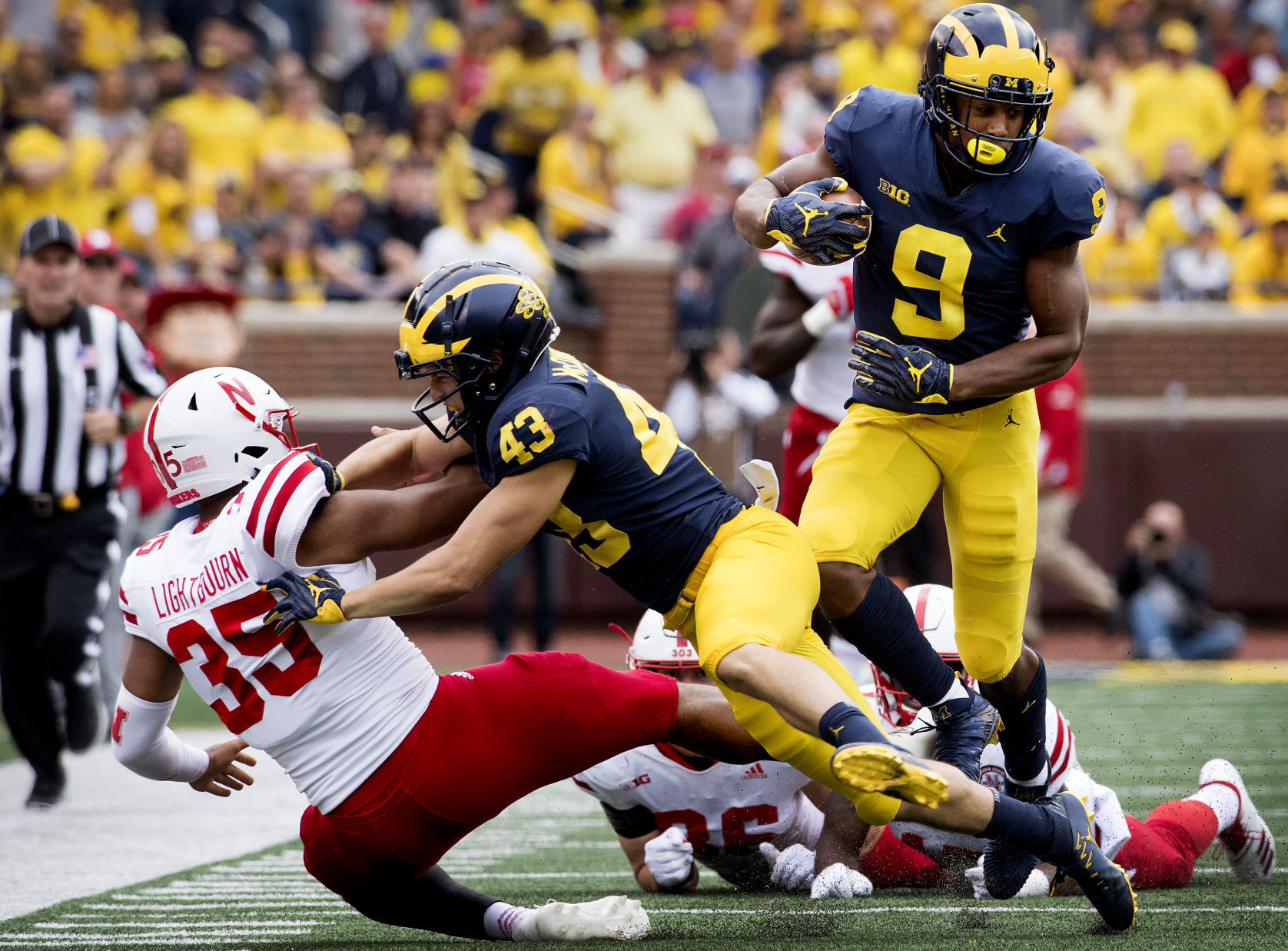 Nebraska vs. Michigan, 9/22